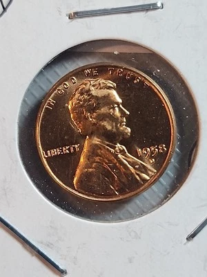 1958 D Lincoln Wheat Penny GEM Brilliant Uncirculated  Red Cent BU Coin - Image 1 of 2