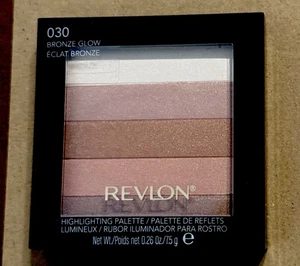 Revlon Highlighting Palette 030 Bronze Glow 0.26 Oz/75g New Sealed - Picture 1 of 2