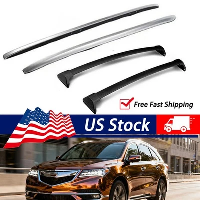 Barra transversal de techo de stock de EE. UU. para rieles de carga de equipaje Acura MDX 2014-2021 Foto 1 de 4