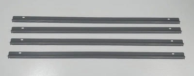 4 (2 juegos) rieles de carpeta colgantes laterales de metal gris Hon de 36" Foto 1 de 4