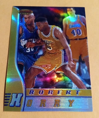 1996-97 Bowman's Best Refractor Robert Horry #20 - Lakers - Image 1 of 2