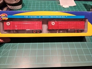HO SCALE, ATHEARN, PENNSYLVANIA EXTERIOR POST TRAILERS, 2 PIECES - Picture 1 of 4