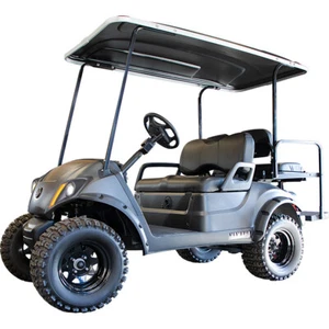 Carro de golf GTW Yamaha Drive2 negro guardabarros llamaradas (2017-up) - Juego de 4 - Imagen 1 de 8