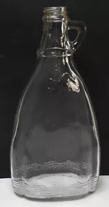 Botella de jarabe para panqueques Anheuser Busch de colección, vidrio transparente de 9,5" de alto era de la Segunda Guerra Mundial. - Imagen 1 de 10