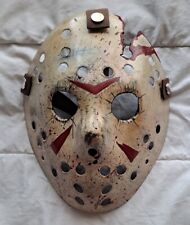 Jason voorhees Friday the 13th Part 3/4 THIN LIGHTWEIGHT mask hand painted