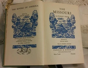 The Missouri by Stanley Vestal Illustrated by Getlar Smith 1945 - Picture 1 of 6
