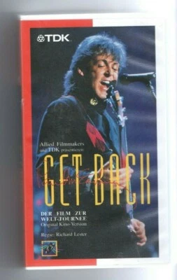 VHS Get Back - Der Film zur Welt-Tournee " - Bild 1 von 2