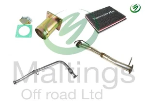 DISCOVERY 2 EXHAUST SYSTEM WITH PERFORMANCE AIR FILTER  - Picture 1 of 1