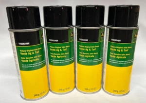 4 cans- John Deere Ag Turf Green Spray Paint #TY25624 Spanish Cans - Picture 1 of 3