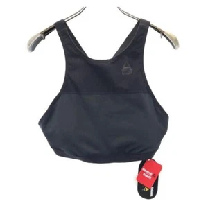 unused Reebok Training wear OT black Sports bra Women - Picture 1 of 9