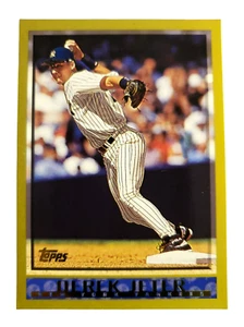 Tarjeta de béisbol de colección 1998 Topps Derek Jeter MLB #PP4 Salón de la Fama de los Yankees de Nueva York - Imagen 1 de 11