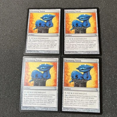 Chronatog Totem Magic The Gathering Mtg Artifact Time Spiral Card 4 - Image 1 of 4