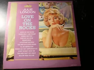 JULIE LONDON LOVE ON THE ROCKS LP RECORD - Picture 1 of 3