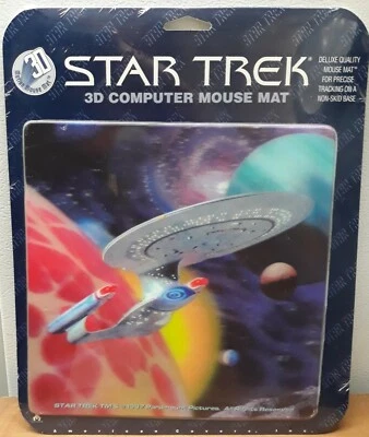 Star Trek 3D Computer Mouse Mat The Next Generation (1999) - Image 1 of 2