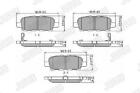 JURID Bremsbeläge Satz für RENAULT KOLEOS (HY) für NISSAN X-TRAIL (T30) 572501J