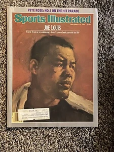 Sports Illustrated Sept 16,1985 Joe Lewis Pete Rose #1 On The Hit Parade - Picture 1 of 1