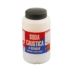 SODA CAUSTICA SCAGLIE 1 KG BARATTOLO - Foto 1 di 1
