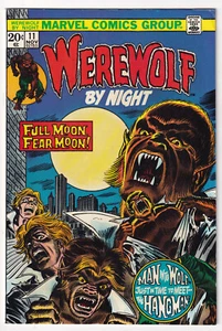 WEREWOLF BY NIGHT 11 (1973) 1st Hangman; Original Owner high grade; NM- 9.2 - Picture 1 of 6