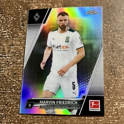 2021-22 Topps Chrome Bundesliga Refractor #14 Marvin Friedrich Borussia - Image 1 of 3