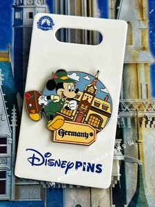 Prendedor Colección Escaparate Mundial Epcot Parques Disney Alemania Mickey Mouse - Imagen 1 de 1