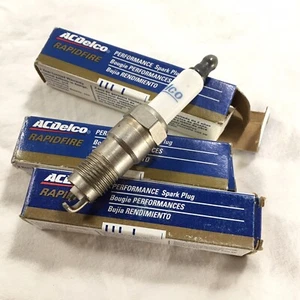 SET OF 3 NOS ACDelco 11 Rapid Fire Performance Platinum Spark Plugs - Picture 1 of 5