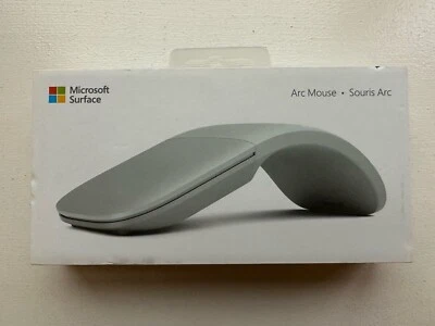 Microsoft CZV-00001 BlueTrack Wireless Bluetooth Surface Arc Mouse - Light Grey - Image 1 of 2
