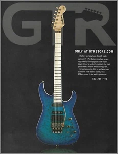 Def Leppard Phil Collen Signature Jackson PC-1 guitar ad GTR Store advertisement - Picture 1 of 3