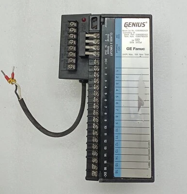GE Fanuc GENIUS IC660TBD023CAL Terme Module - IC660EBD023CAW Électrique Module - Photo 1/4