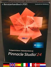 Pinnacle Studio 24 Vollversion HD Videosoftware + Handbuch (PDF) Download NEU