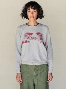 SUNDRY ANTHROPOLOGIE Ski Club Berg Retro Grafik Sweatshirt 4 XL 14 138 $ - Bild 1 von 12