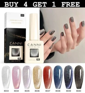 CANNI Hema Free Interstellar Cat Eye Nail Gel Polish 9ml Varnish Soak Off UV LED - Picture 1 of 33