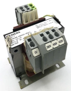 Siemens SIDAC-T trasformatore 50vA primario 380/400/420vAC secondario 24vAC - Foto 1 di 5