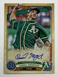 2019 Topps Gypsy Queen #GQA-DM Daniel Mengden Auto Card AR59 - Picture 1 of 2