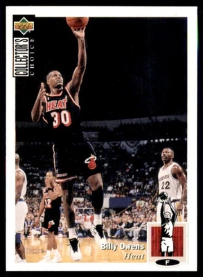 1994-95 Upper Deck Collector's Choice - Billy Owens #345 Foto 1 de 2