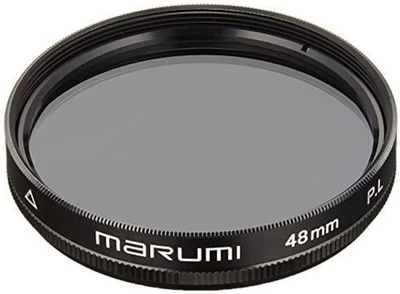 marumi lens filter polarizing filter 48 mm reflected light removal PL 201056 - Image 1 of 3