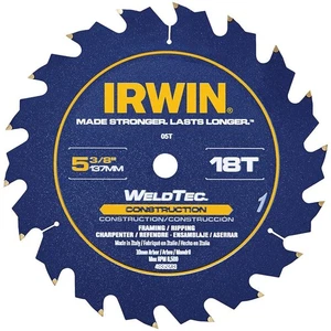 Irwin Tools Marathon WeldTec Kreissägeblatt 5-3/8 Zoll 18T 4935203 - Bild 1 von 8