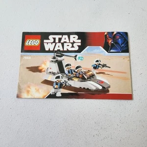 Lego Star Wars 7668 Rebel Scout Speeder nur Anleitung - Bild 1 von 2