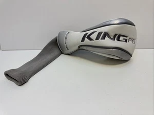 King Cobra KING F6 Driver Headcover Gray, White, And Silver ￼ - Picture 1 of 5