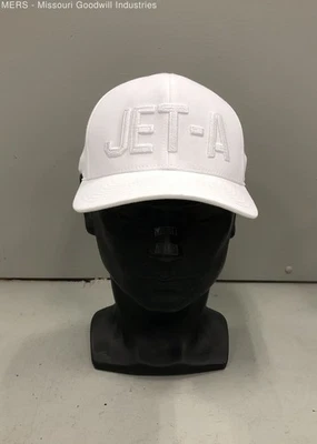Gorra de béisbol para hombre G-Fore blanca bordada JET-A Snapback talla única Foto 1 de 4