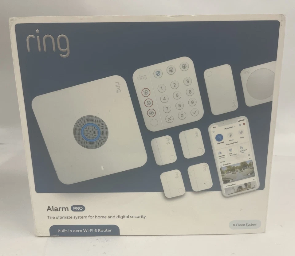 Ring 4K18SZ0EN0 Wireless Indoor 2 HD Alarm Kit - Image 1 of 1