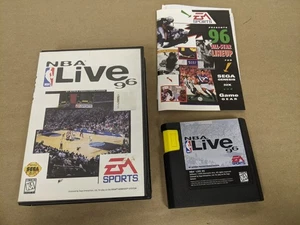NBA Live 96 Sega Genesis Cartridge und Case - Bild 1 von 4