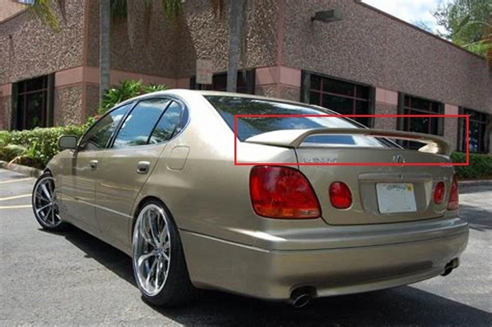 Gold 4P2 Painted Trunk Wing Spoiler for 1997-2004 Lexus GS300 GS400 GS430 S - Image 1 of 3