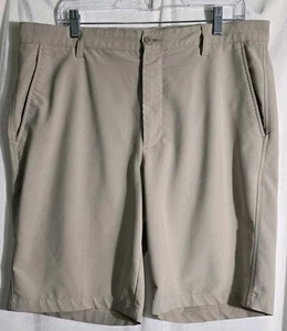 FootJoy Golf Shorts Men 36 Beige Tan Chino Outdoor Camp Prep Club FJ Performance - Picture 1 of 8