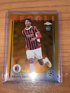 Kevin Zeroli Numbered /25 RC Rookie Card Orange Topps Chrome UCC AC Milan - Bild 1 von 3
