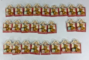 Cherished Teddies Personalized Lapel Pins Alphabet Letter Set Enesco - Picture 1 of 10