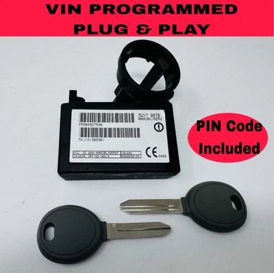 OEM Dodge Dakota Durango Ram Immobilizer Two Uncut Keys P56045275AB Plug & Play - Image 1 of 4