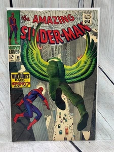Amazing Spider-Man #48 (1967) cubierta de buitre en buen estado 7,0 arte clásico de Romita - Imagen 1 de 5