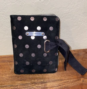 Juicy Couture MP3 Speaker Wallet Suede Polka Dot - Picture 1 of 9