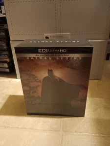 Batman Begins 4K 1-Click SteelBook Blu-ray [2005] MANTA LAB Exclusive ShpNextDay - Picture 1 of 21