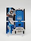 Terrace Marshall JR ROOKIE FORCE PATCH 2021 Panini Absolute #RF-TMA Panthers RC